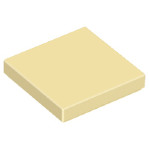 Lego® 3068b Tan Tile 2 x 2 with Groove